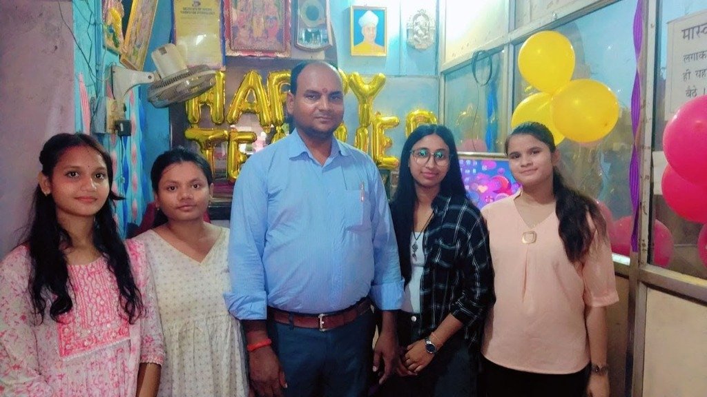 Teachers Day celebration with Director and students at SRCC